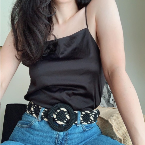 Zara Tops - Black Zara camisole top. Synthetic materials, like new.